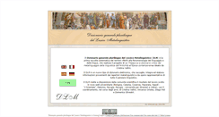 Desktop Screenshot of dlm.unipg.it