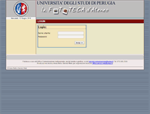 Tablet Screenshot of fototeca.unipg.it