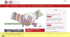 Desktop Screenshot of cla.unipg.it